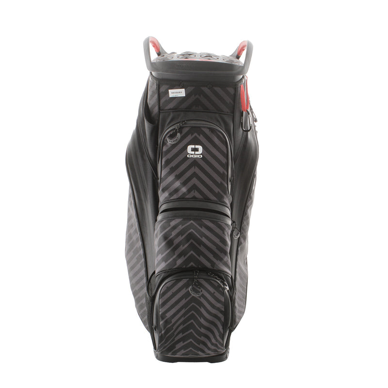 Ogio Cart Bag - Black/Grey/Red