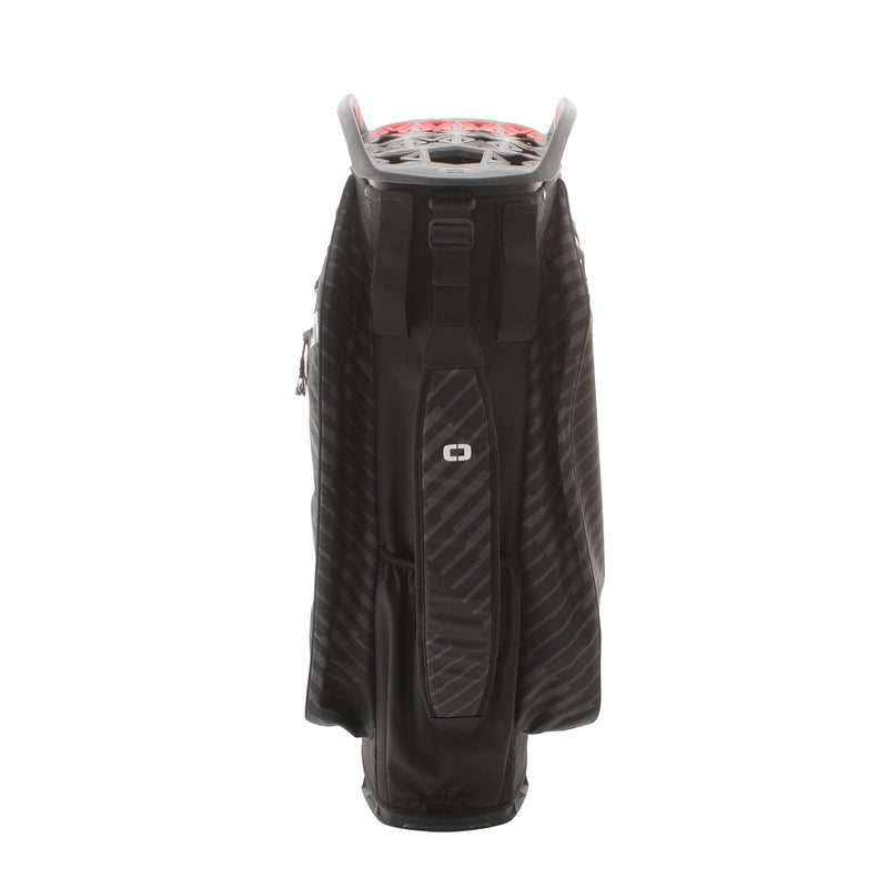 Ogio Cart Bag - Black/Grey/Red