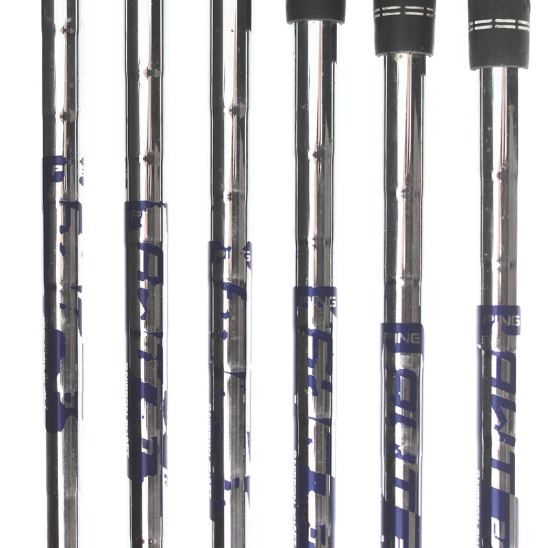 Ping G400 Steel Mens Right Hand Irons 6-SW Blue Dot 1* Upright Regular - Ping AWT 2.0