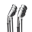 Cobra King F9 One Length Graphite Mens Left Hand Irons 7-GW+SW Regular - Fujikura Atmos 6R