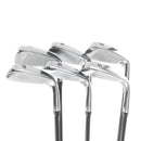 Cobra King F9 One Length Graphite Mens Left Hand Irons 7-GW+SW Regular - Fujikura Atmos 6R