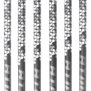 Cobra King F9 One Length Graphite Mens Left Hand Irons 7-GW+SW Regular - Fujikura Atmos 6R