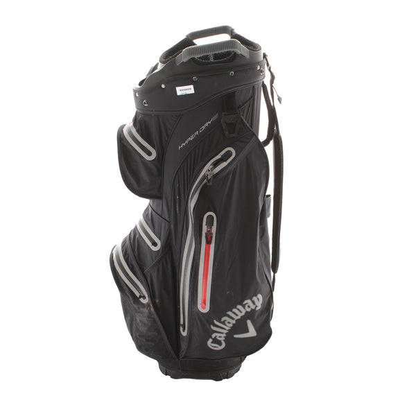 Callaway Hyper Dry 15 Cart Bag - Black/White/Red