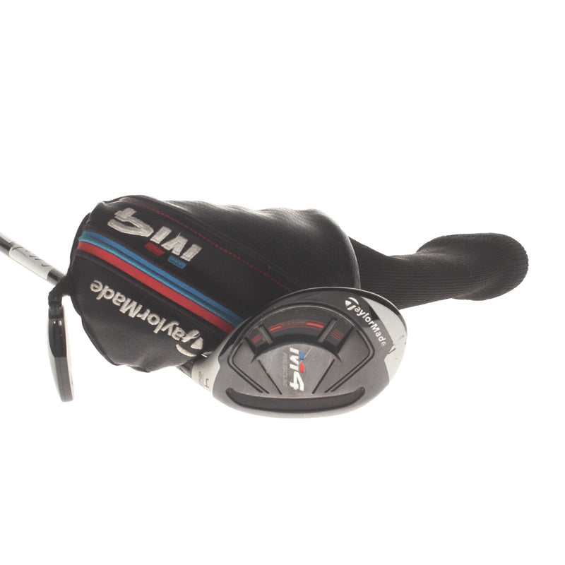 TaylorMade M4 Graphite Mens Right Hand 4 Hybrid 22* Regular - Atmos Red 6R