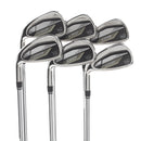 Wilson Staff D9 Steel Mens Left Hand Irons 5-PW Regular - KBS Max Ultralite