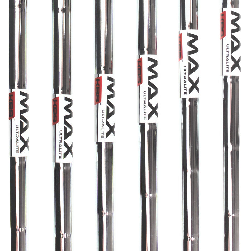 Wilson Staff D9 Steel Mens Left Hand Irons 5-PW Regular - KBS Max Ultralite
