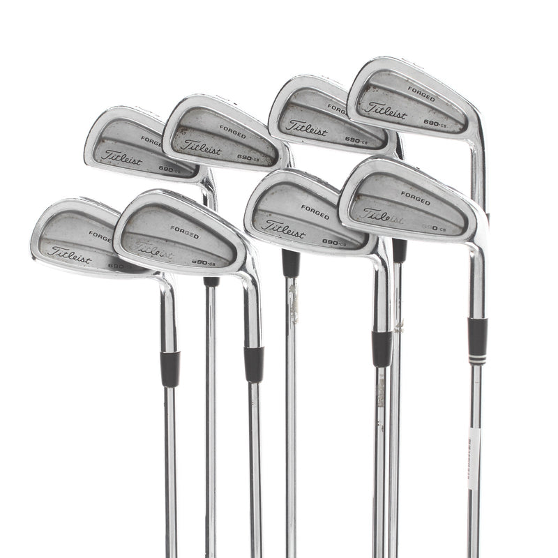 Titleist 690.CB Steel Mens Right Hand Irons 3-PW Stiff - Dynamic Gold S300