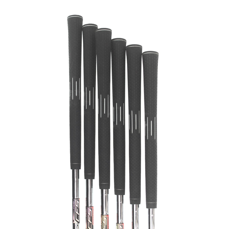 Ping G Steel Mens Right Hand Irons 5-PW Green Dot 2* Upright Stiff - Ping CFS