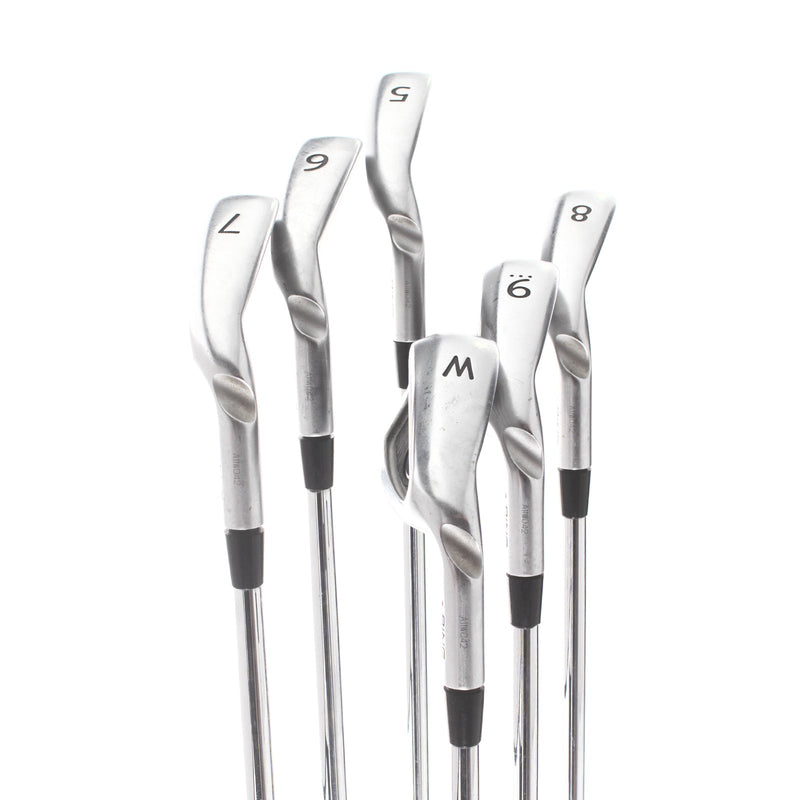 Ping G400 Steel Mens Right Hand Irons 5-PW Black Dot Regular - Ping AWT 2.0