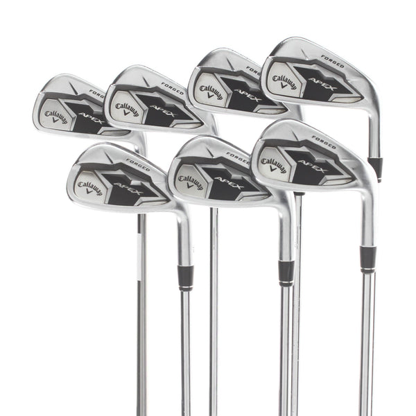 Callaway Apex CF19 Steel Mens Right Hand Irons 4-PW Stiff - True Temper Elevate Tour