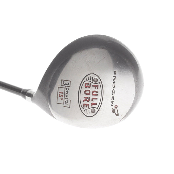 Progen Full Bore Graphite Mens Right Hand Fairway 3 Wood 15* Regular - Aldila Ripcord