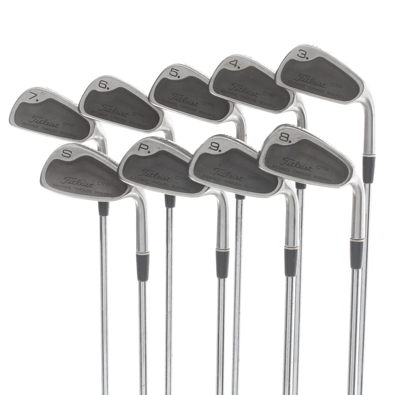 Titleist DTR Steel Mens Right Hand Irons 3-SW Regular - Dynamic Gold