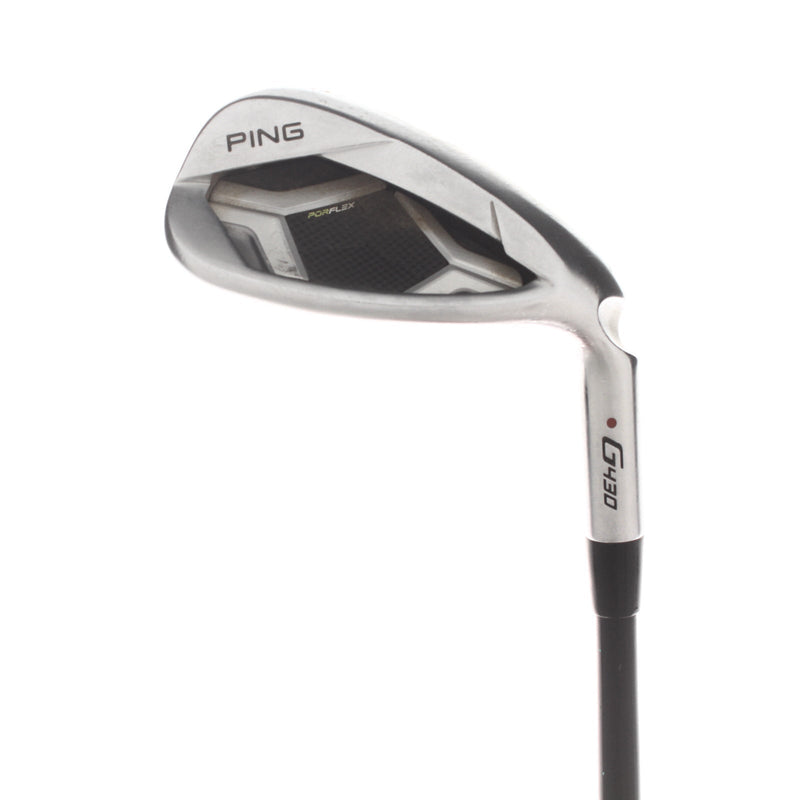 Ping G430 Graphite Mens Right Hand Lob Wedge Red Dot 58* 1* Flat Regular - Ping Alta CB AWT