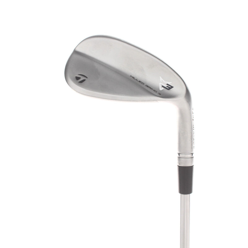 TaylorMade Milled Grind 3 Steel Mens Right Hand Gap Wedge 50* 9 Bounce SB Grind Stiff - Dynamic Gold S200