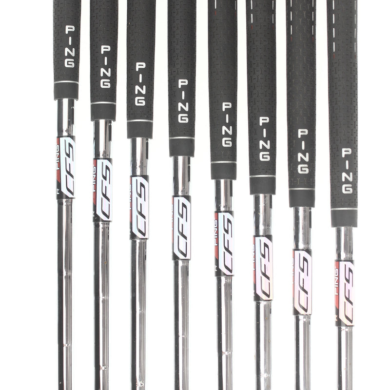 Ping G25 Steel Mens Right Hand Irons 4-SW Black Dot Regular - Ping CFS