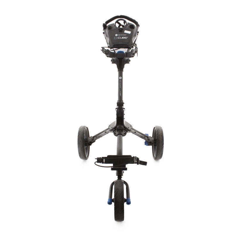 Motocaddy Cube 3-Wheel Push/Pull Trolley - Black/Blue