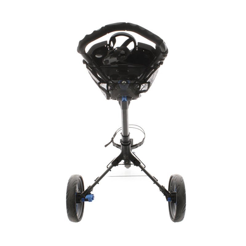 Motocaddy Cube 3-Wheel Push/Pull Trolley - Black/Blue