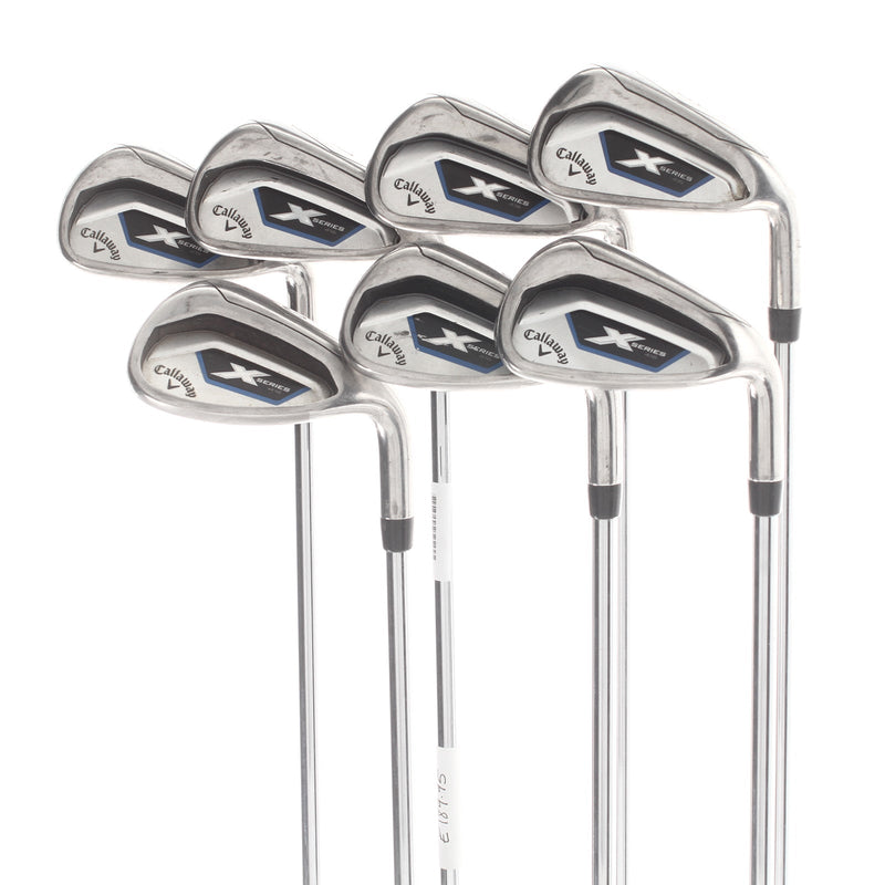Callaway X-Series N415 Steel Mens Right Hand Irons 5-SW Uniflex - Callaway