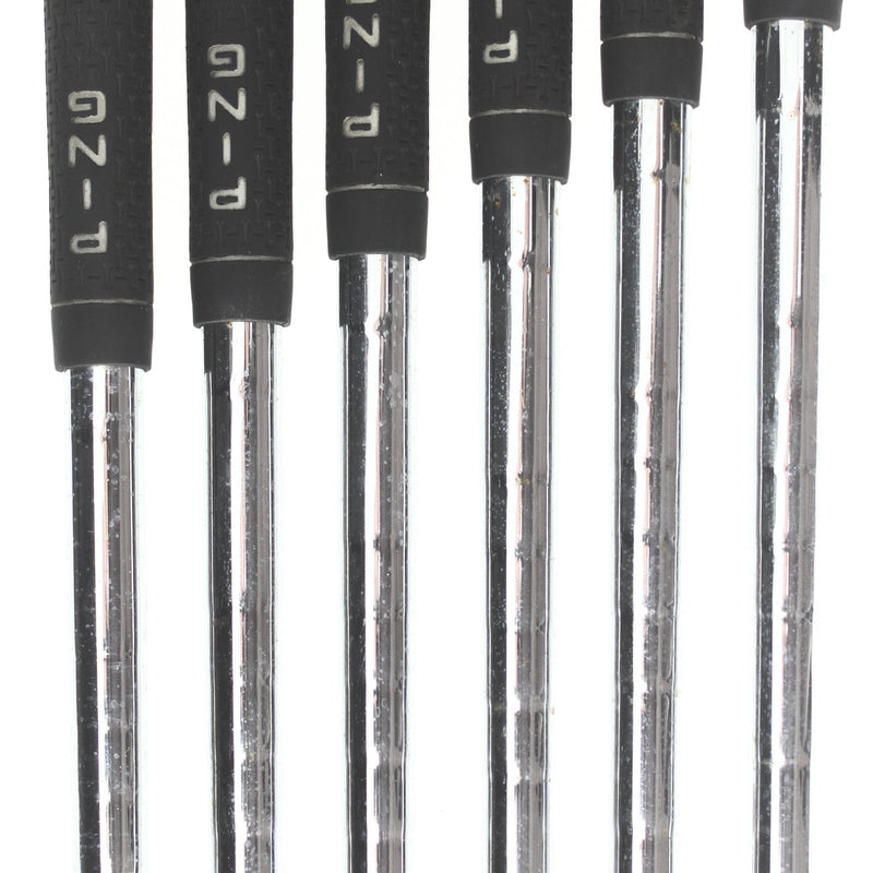 Ping i15 Steel Mens Left Hand Irons 4-9 Red Dot 0.75* Flat Regular - Ping