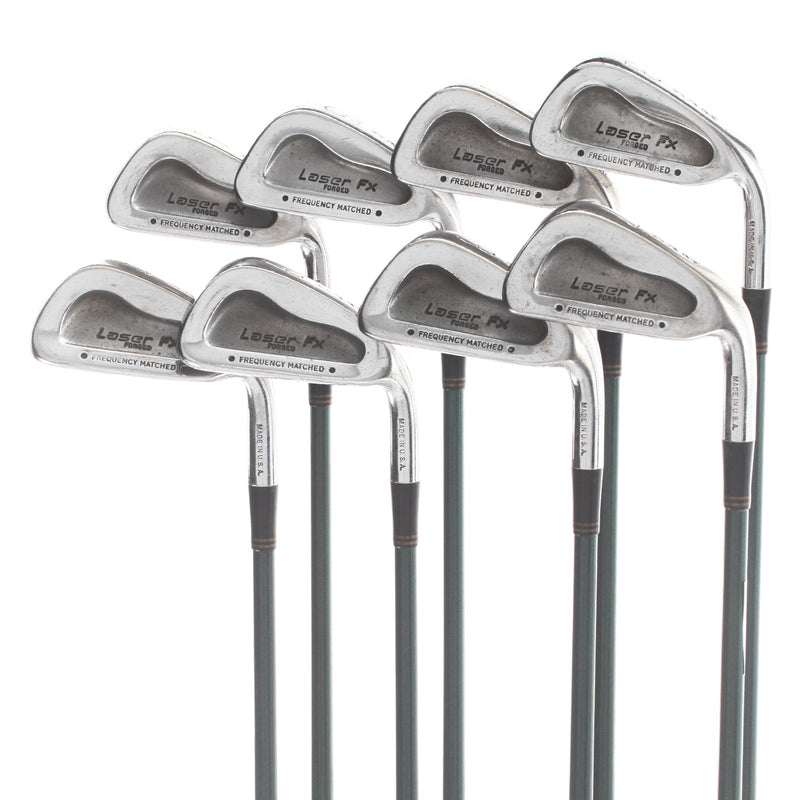 Ram Laser FX Graphite Mens Right Hand Irons 3-PW Stiff - Aldila