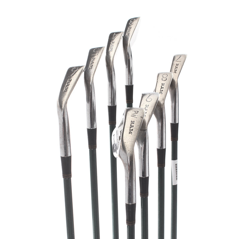 Ram Laser FX Graphite Mens Right Hand Irons 3-PW Stiff - Aldila