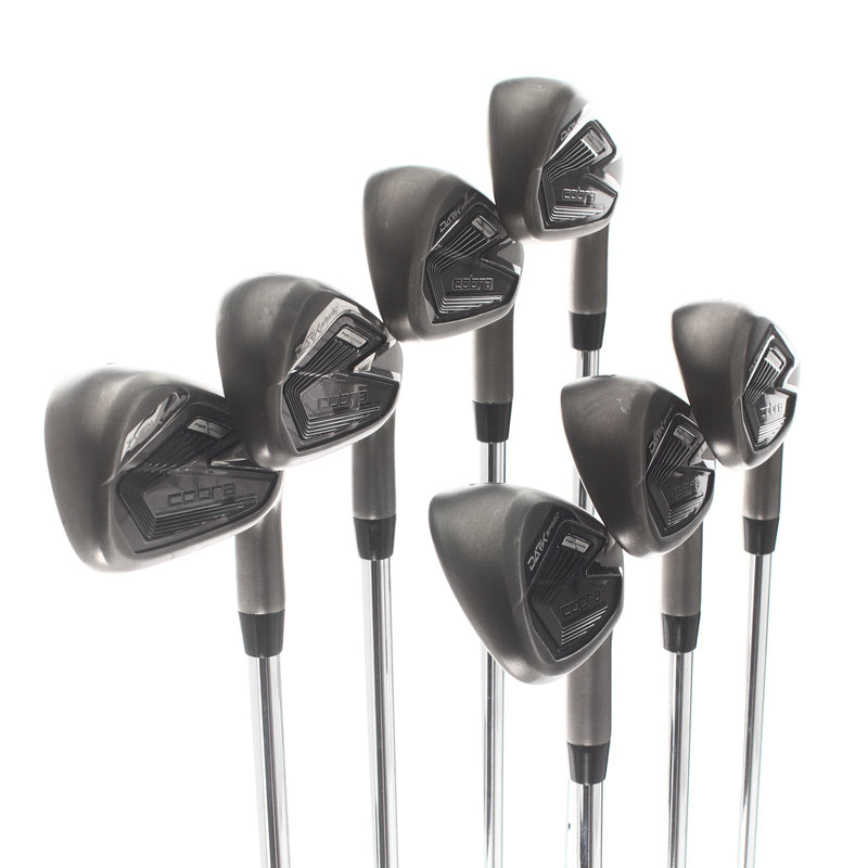 Cobra Darkspeed Steel Mens Right Hand Irons 4-PW Stiff - KBS Tour Lite