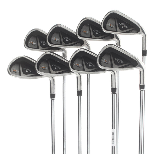 Callaway X2 Hot Steel Mens Right Hand Irons 4-SW Regular - SpeedStep 85