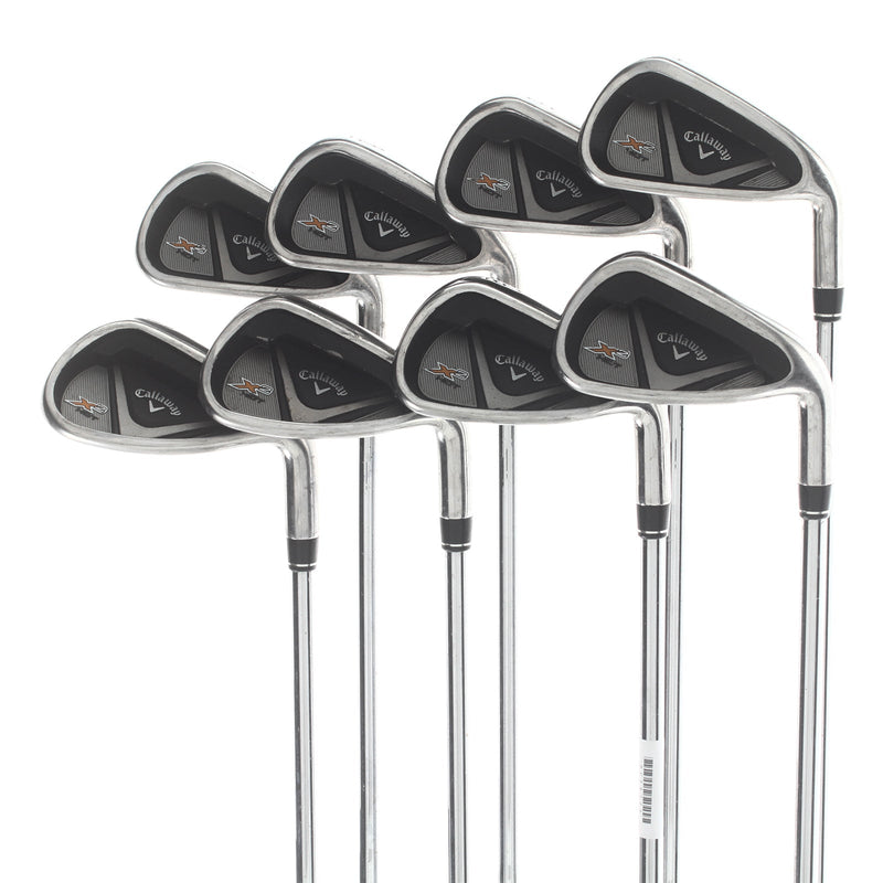 Callaway X2 Hot Steel Mens Right Hand Irons 4-SW Regular - SpeedStep 85