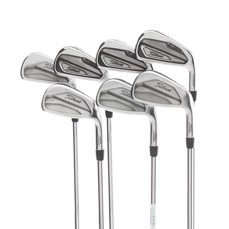 Titleist T100/620 CB Combo Steel Mens Right Hand Irons 4-PW Stiff - True Temper AMT Black S300