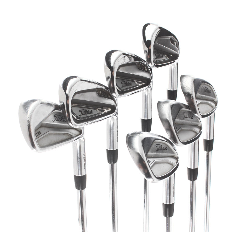 Titleist T100/620 CB Combo Steel Mens Right Hand Irons 4-PW Stiff - True Temper AMT Black S300
