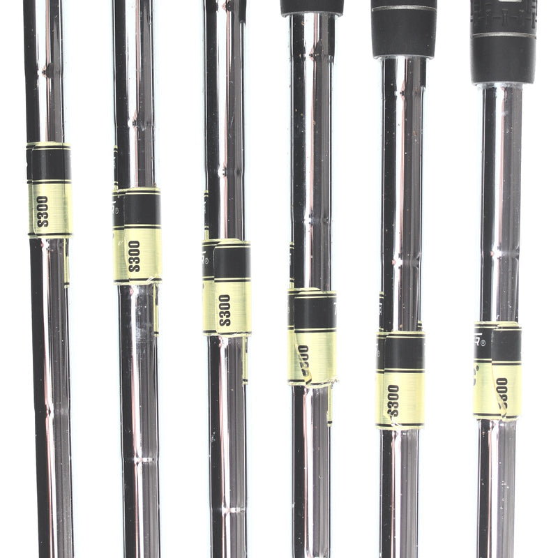 Ping S56 Steel Mens Right Hand Irons 5-PW White Dot 3* Upright Stiff - Dynamic Gold S300