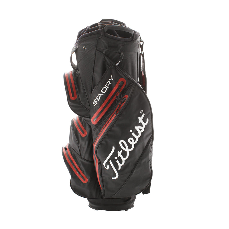 Titleist Stadry Cart Bag - Black/Red