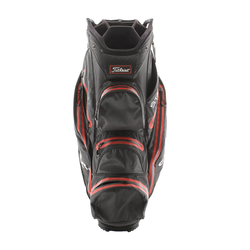 Titleist Stadry Cart Bag - Black/Red