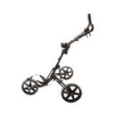 Clicgear Cart 3-Wheel Push/Pull Trolley - Black/Red