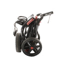 Clicgear Cart 3-Wheel Push/Pull Trolley - Black/Red