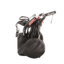 Clicgear Cart 3-Wheel Push/Pull Trolley - Black/Red