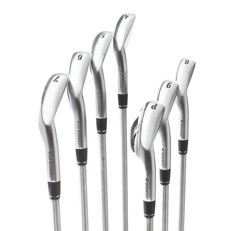 Callaway Apex CF16 Steel Mens Right Hand Irons 4-PW Stiff - KBS Tour C-Taper Lite 110