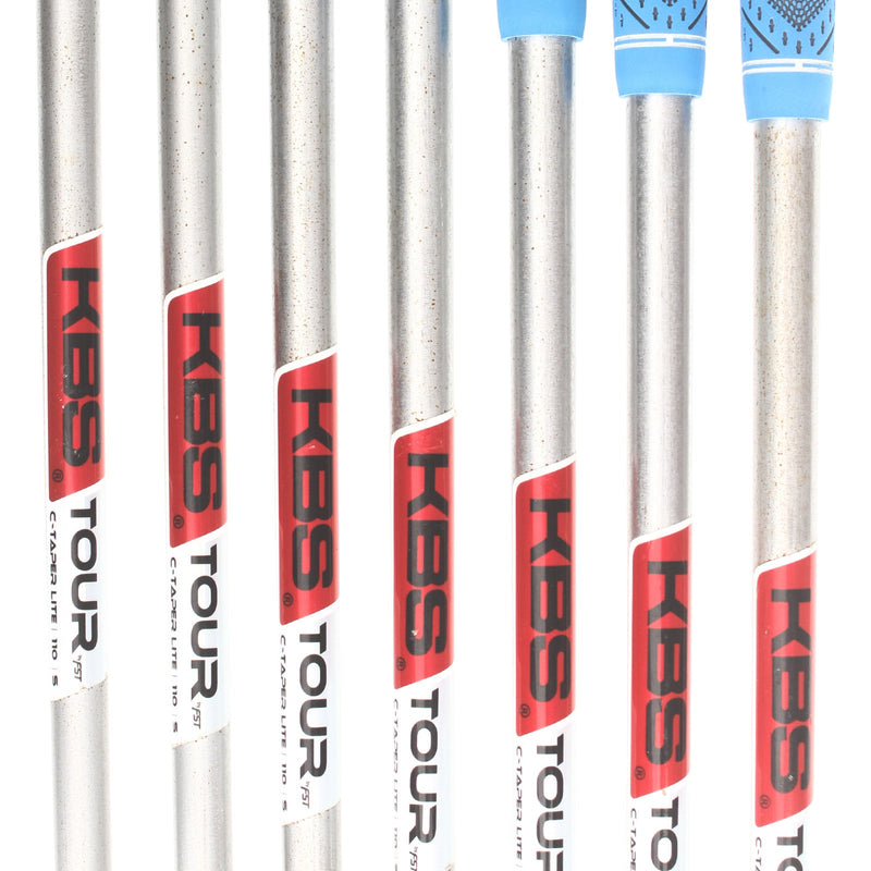 Callaway Apex CF16 Steel Mens Right Hand Irons 4-PW Stiff - KBS Tour C-Taper Lite 110