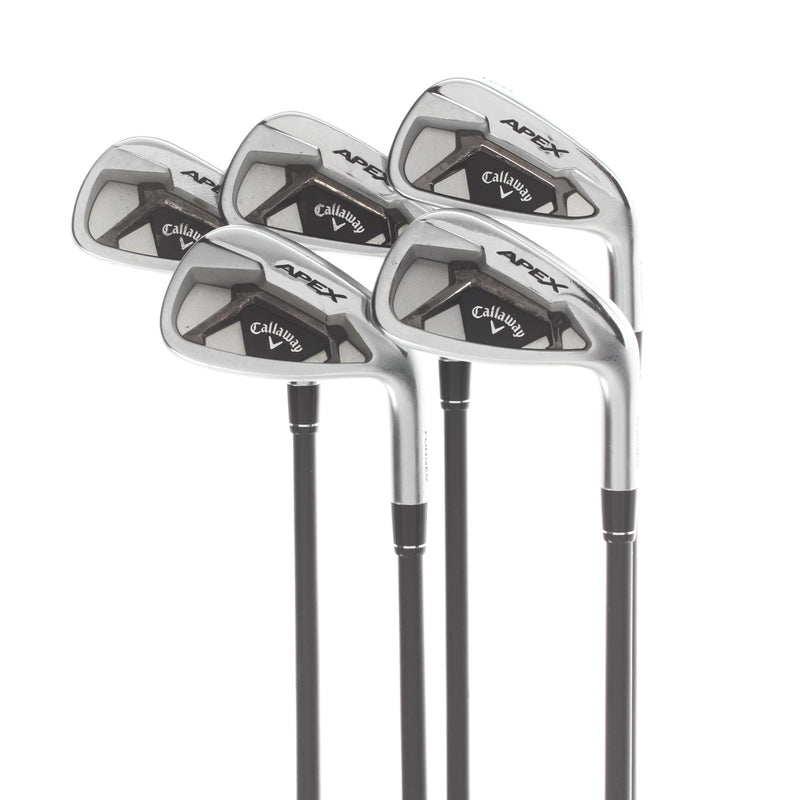 Callaway Apex 21 Graphite Mens Right Hand Irons 6-PW Regular - KBS TGI 90