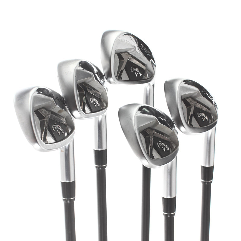 Callaway Apex 21 Graphite Mens Right Hand Irons 6-PW Regular - KBS TGI 90