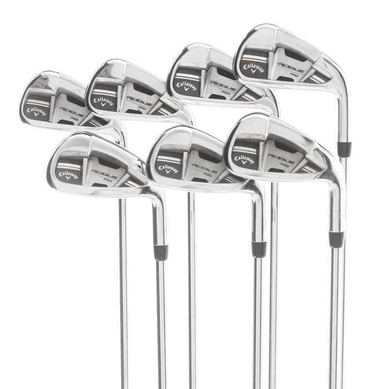 Callaway Rogue Pro Steel Mens Right Hand Irons 4-PW Regular - True Temper XP 105 R300