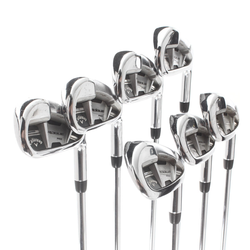 Callaway Rogue Pro Steel Mens Right Hand Irons 4-PW Regular - True Temper XP 105 R300