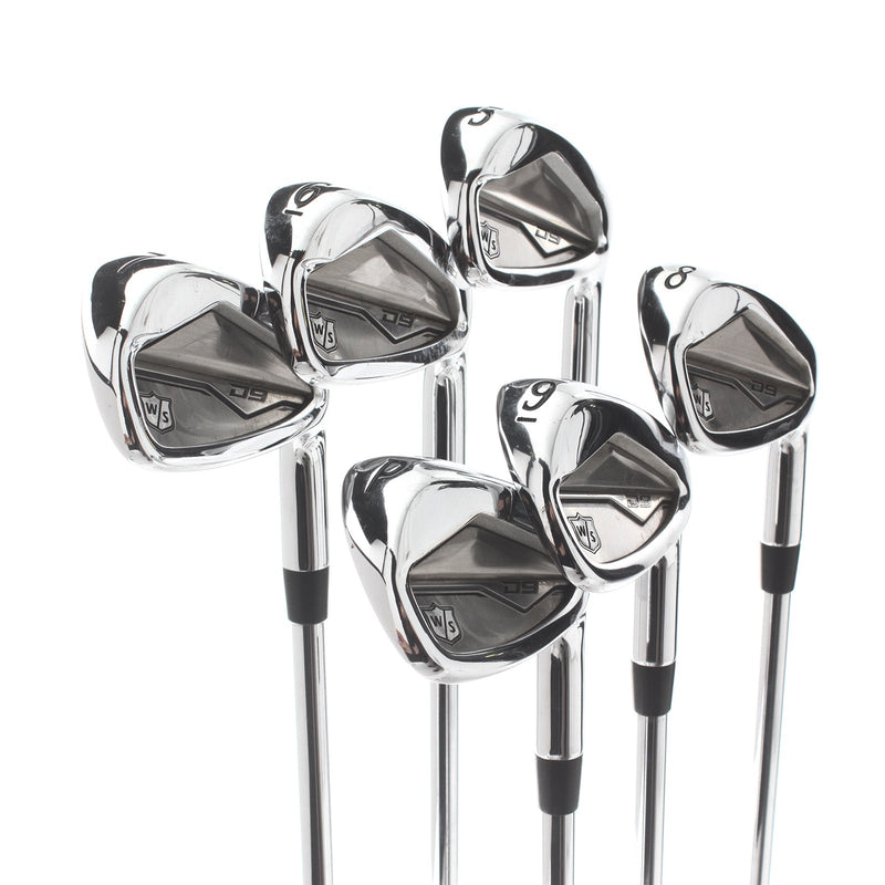 Wilson D9 Forged Steel Mens Right Hand Irons 5-PW Regular - Dynamic Gold 95 R300