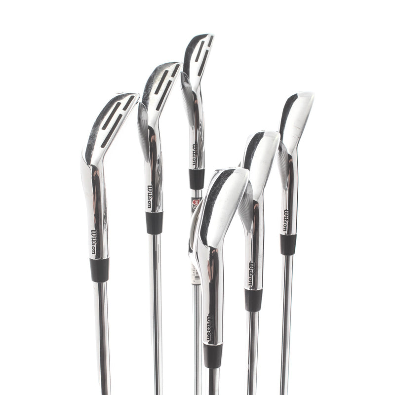 Wilson D9 Forged Steel Mens Right Hand Irons 5-PW Regular - Dynamic Gold 95 R300