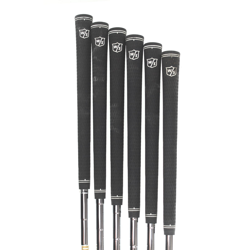 Wilson D9 Forged Steel Mens Right Hand Irons 5-PW Regular - Dynamic Gold 95 R300