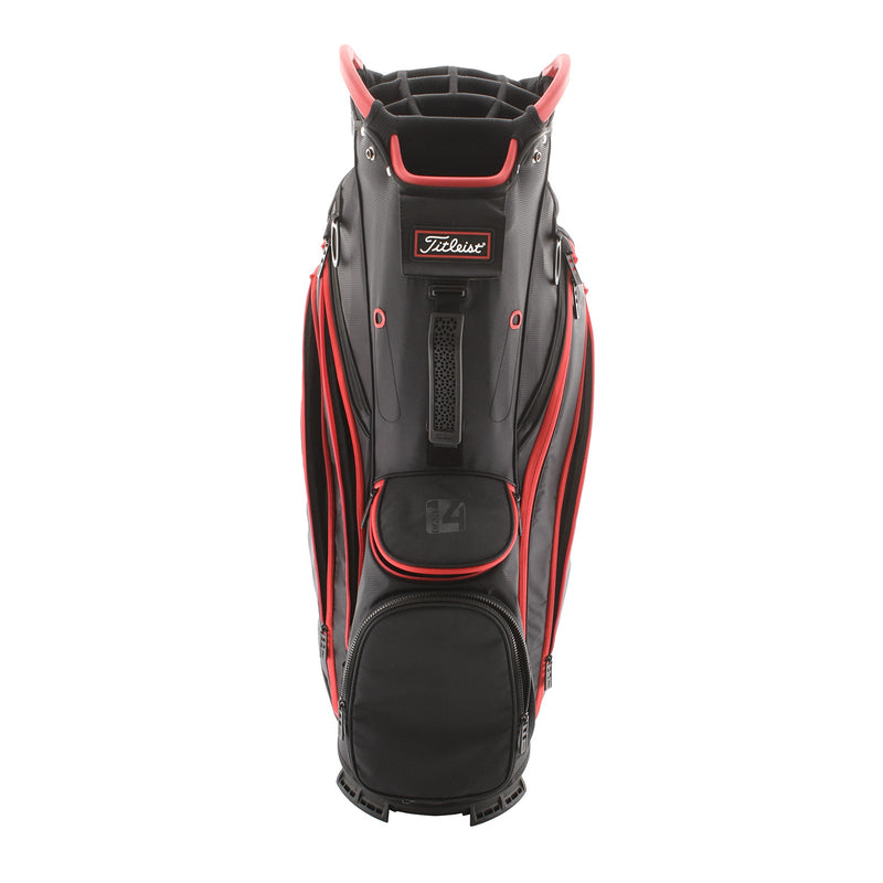 Titleist Cart 14 Cart Bag - Black/Red