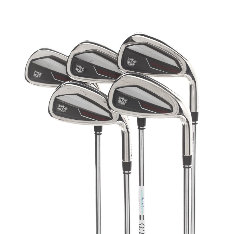 Wilson Dynapower Steel Mens Right Hand Irons 6-PW Stiff - KBS Tour Lite
