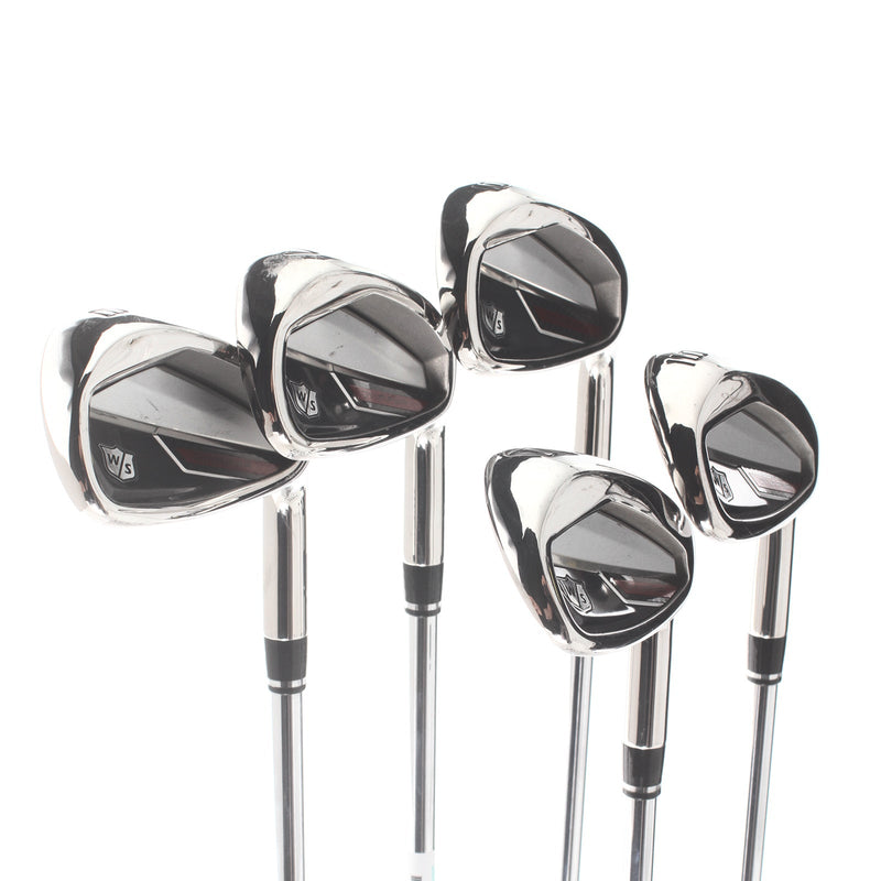 Wilson Dynapower Steel Mens Right Hand Irons 6-PW Stiff - KBS Tour Lite