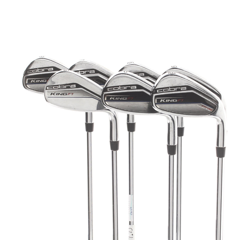 Cobra F7 One Length Steel Mens Right Hand Irons 5-GW Regular - Cobra
