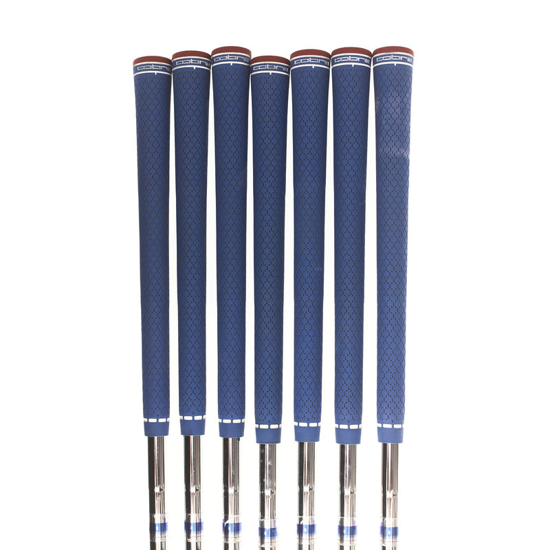 Cobra F7 One Length Steel Mens Right Hand Irons 5-GW Regular - Cobra